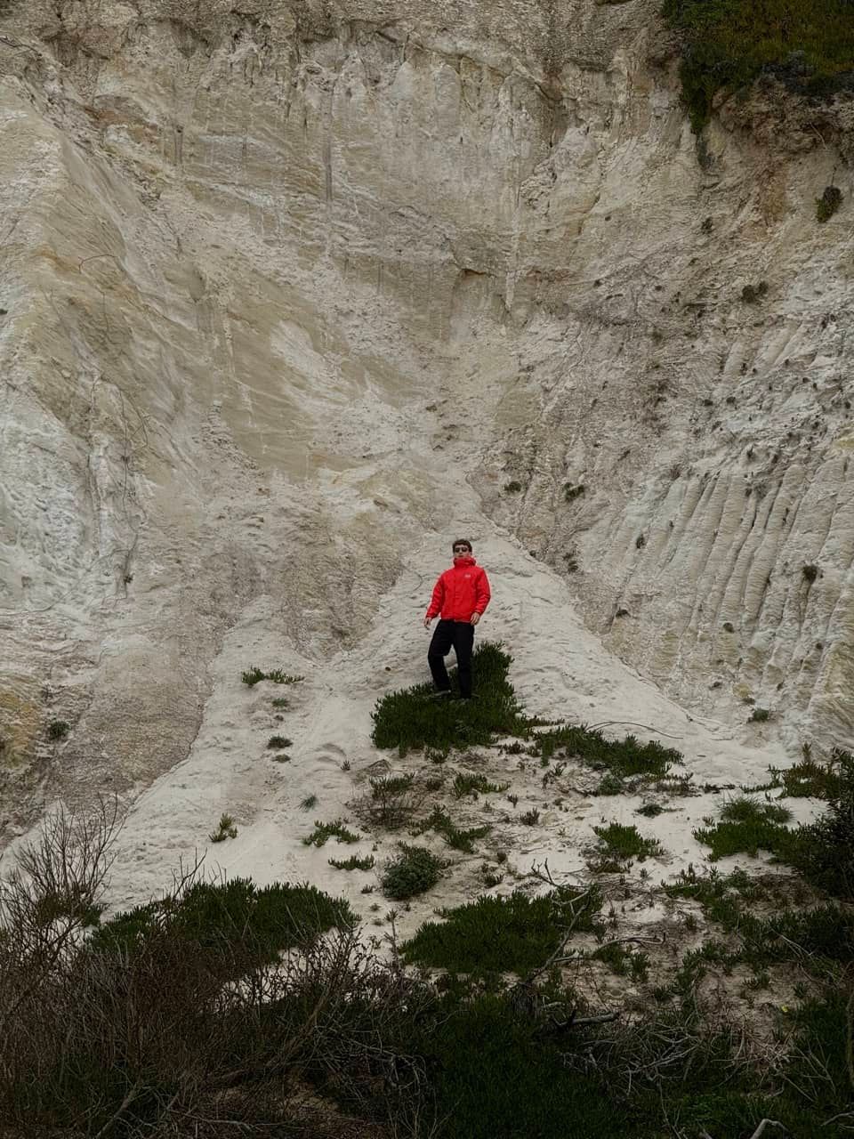 Daniel Goncharov in Nazaré